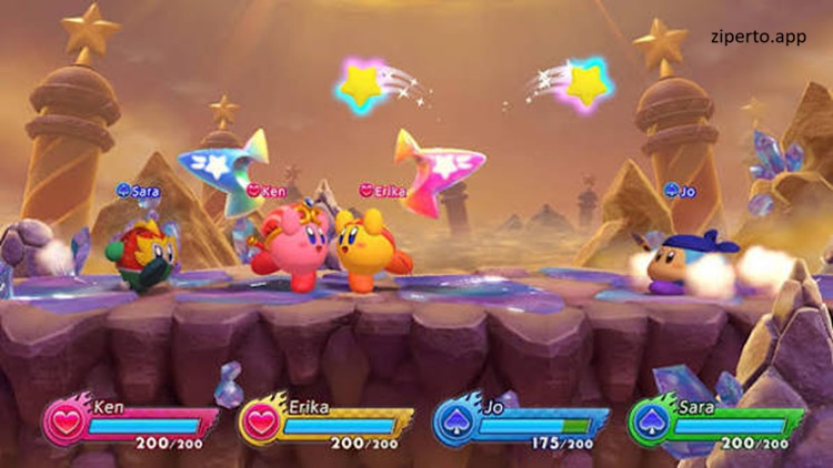 Kirby Fighters 2 2026 ensures Kirby battling opponents with Copy Abilities.