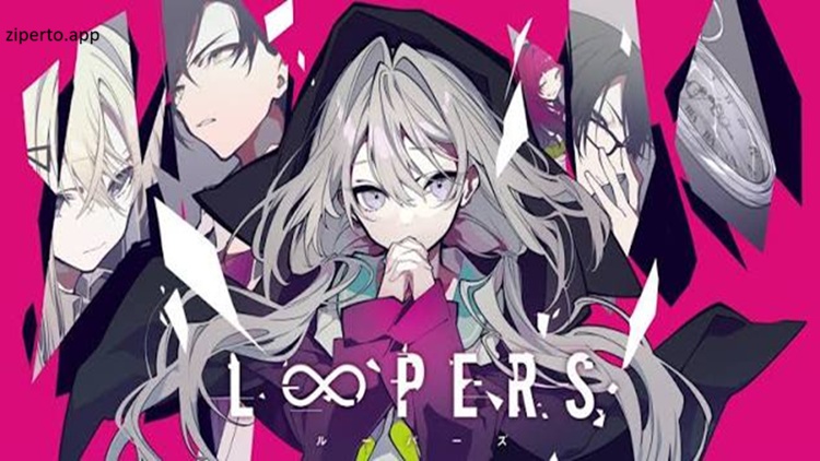 LOOPERS 2026 characters trapped in a mysterious time loop during a colorful visual novel adventure.
