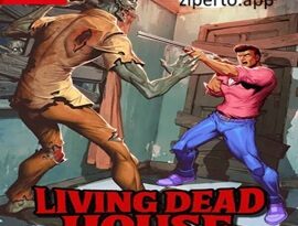 Living Dead House 2026 featuring undead enemies, 16-bit pixel art and abandoned house survival.