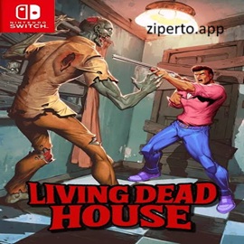 Living Dead House 2026 featuring undead enemies, 16-bit pixel art and abandoned house survival.