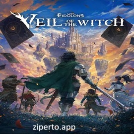 Lost Eidolons: Veil of the Witch 2026 characters fighting enemies in a dark fantasy tactical RPG.
