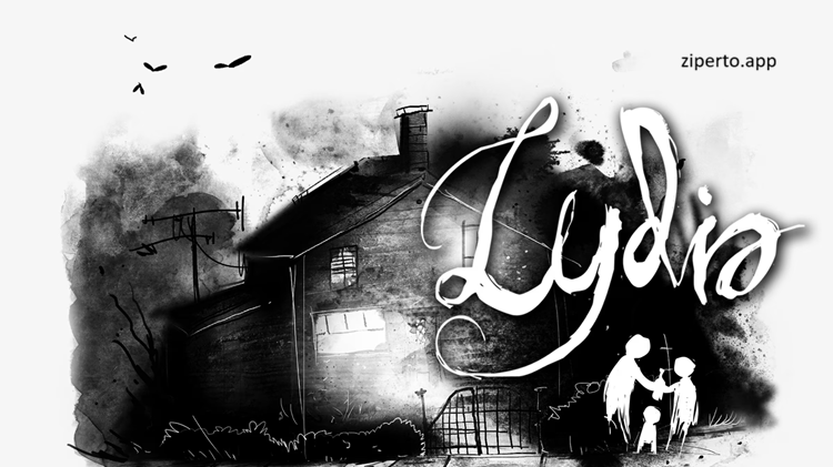 Lydia 2026 featuring a young girl, artwork, dark surroundings and imaginative monsters.