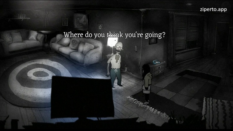 Lydia 2026 featuring a young girl, artwork, dark surroundings and imaginative monsters.