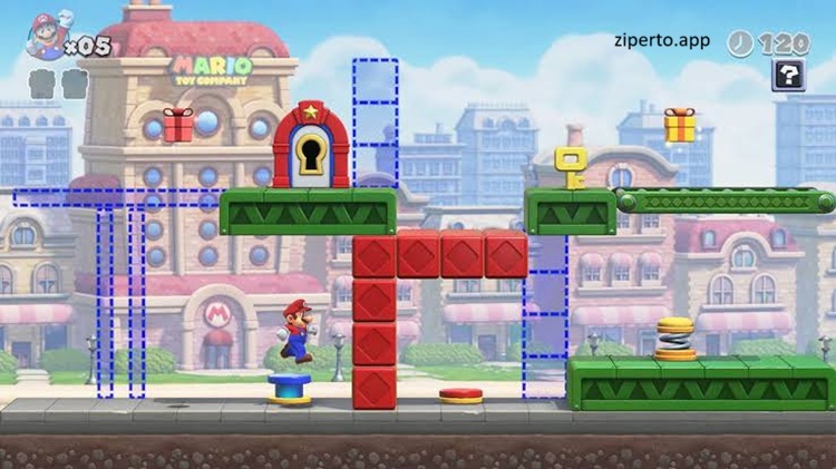 Mario vs. Donkey Kong 2026 puzzle platforming with Mario, Mini-Marios and colorful levels.