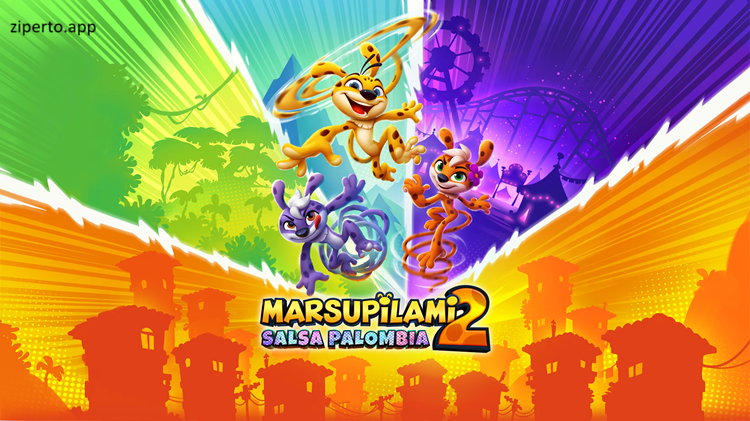 Marsupilami 2 - Salsa Palombia 2026 colorful platforming adventure gameplay.