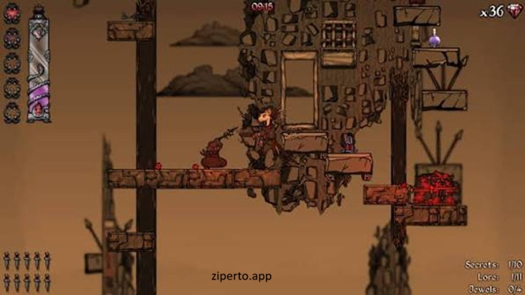 Mimic Hunter 2026 puzzle platformer with sword combat, cylindrical towers and dangerous Mimics.