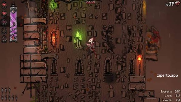 Mimic Hunter 2026 puzzle platformer with sword combat, cylindrical towers and dangerous Mimics.