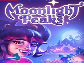 Moonlight Peaks 2026 features character farming in a colorful gothic village.