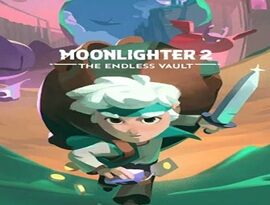 Moonlighter 2: The Endless Vault 2026 featuring dungeon exploration, combat and fantasy village.