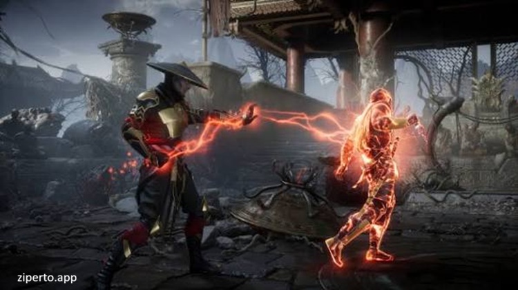 Mortal Kombat 11 2026 featuring iconic warriors, brutal attacks and dramatic combat arenas.