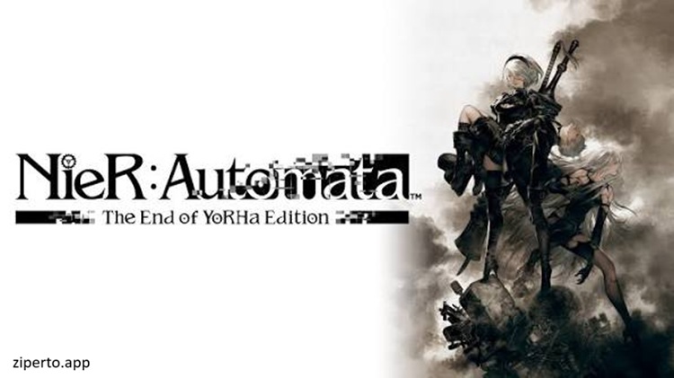 NieR:Automata The End of YoRHa Edition 2026 featuring 2B, android combat and a ruined post-apocalyptic world.