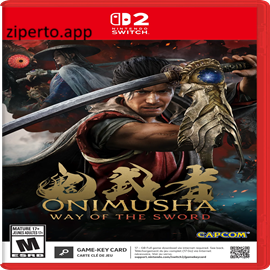 Onimusha: Way of the Sword 2026 showing Miyamoto Musashi battling Genma enemies in dark Edo-period Kyoto.