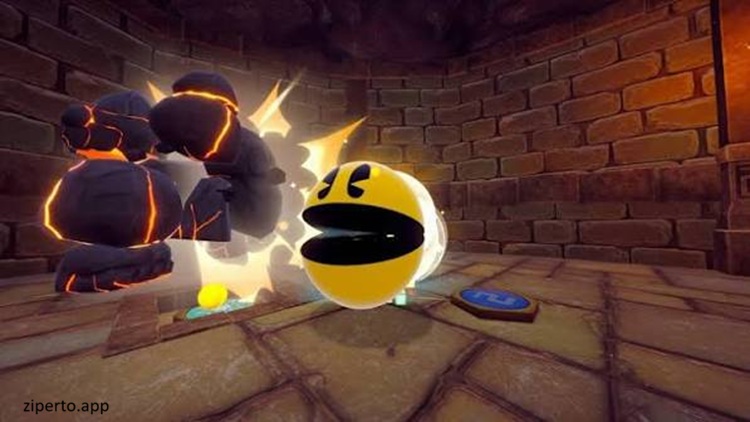 PAC-MAN WORLD 2 Re-PAC 2026 featuring PAC-MAN, enemies, collectibles and arcade action.