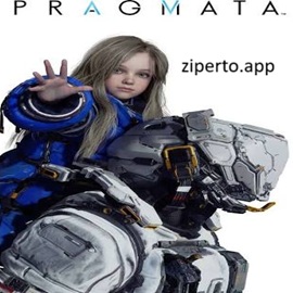 PRAGMATA 2026 featuring Hugh and Diana in a futuristic lunar setting with sci-fi action and puzzles