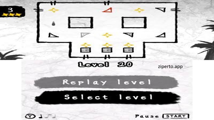 Pazuru 2026 ensure ball navigating obstacles and collecting stars across a colorful puzzle stage.