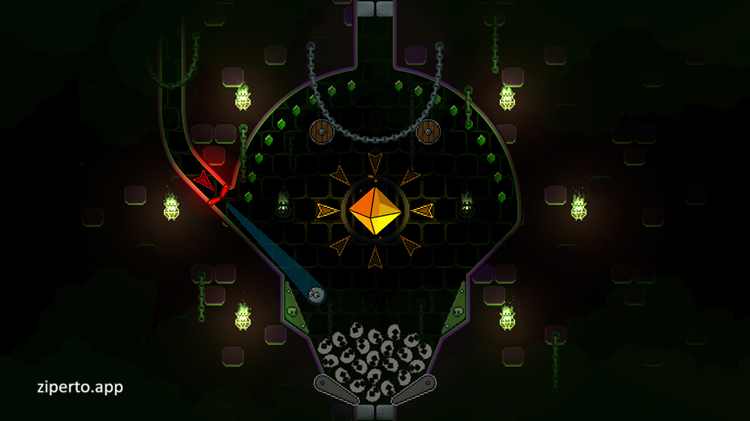 Pinball Spire Pip 2026 exploring tower with pinball mechanics, enemies and dungeon environments.