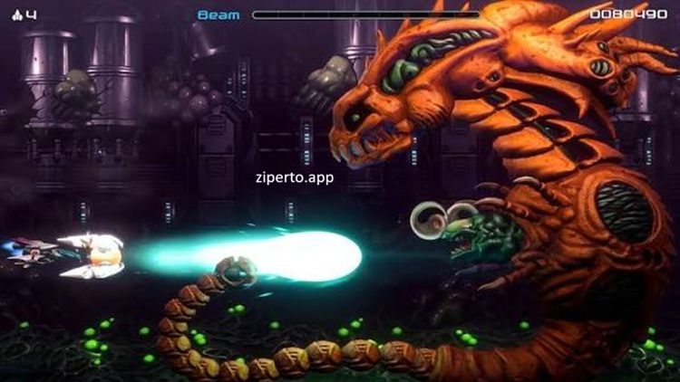 R-Type Dimensions III 2026 featuring the R-90 Ragnarok in 3D space battles.