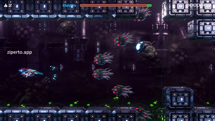 R-Type Dimensions III 2026 featuring the R-90 Ragnarok in 3D space battles.