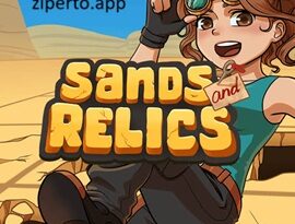 Sands and Relics 2026 character exploring fragile desert paths and ancient ruins.
