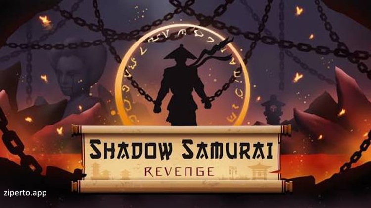 Shadow Samurai Revenge 2026 featuring battling enemies in a dangerous 2D platforming environment.