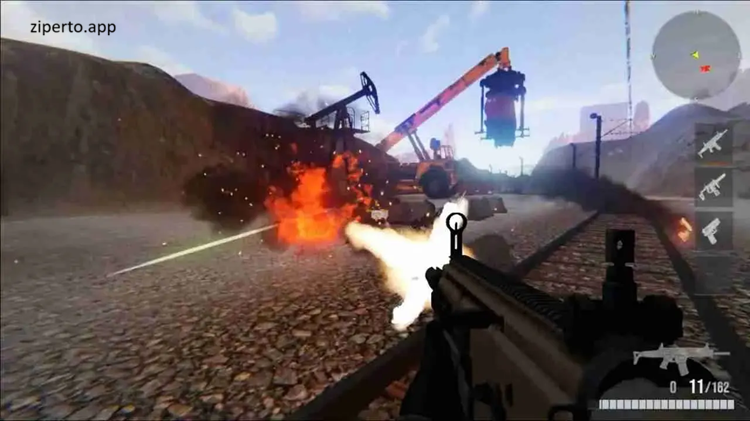 Shadow Trigger: Covert Ops 2026 showing tactical combat, weapons and covert military missions.