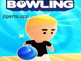 Skyline Bowling 2026 match with colorful lanes, bowling pins and competitive multiplayer action.