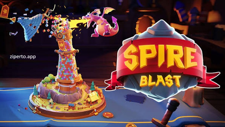 Spire Blast 2026 features colorful physics-based tower destruction puzzle gameplay.