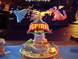 Spire Blast 2026 features colorful physics-based tower destruction puzzle gameplay.