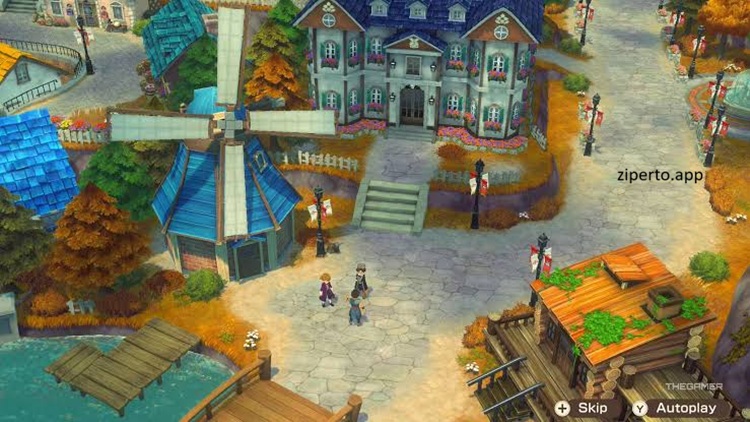 Story of Seasons: Grand Bazaar 2026 featuring farming, windmills, gliding and Zephyr Town.