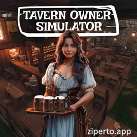 Tavern Owner Simulator 2026 featuring staff, food, drinks and interior customization.