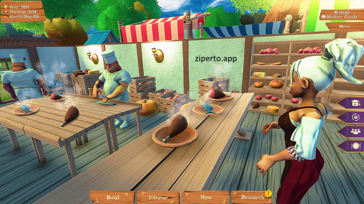Tavern Owner Simulator 2026 featuring staff, food, drinks and interior customization.