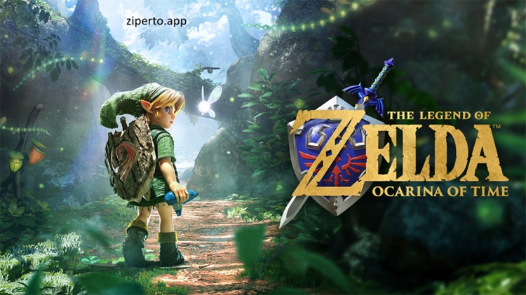 The Legend of Zelda: Ocarina of Time 2026 featuring Link exploring Hyrule with his ocarina.