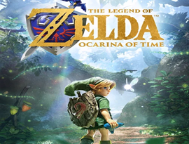 The Legend of Zelda: Ocarina of Time 2026 featuring Link exploring Hyrule with his ocarina.