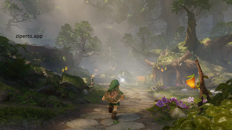 The Legend of Zelda: Ocarina of Time 2026 featuring Link exploring Hyrule with his ocarina.