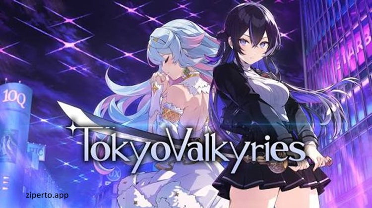 Tokyo Valkyries 2026 showing anime-style warriors preparing for a card battle in Tokyo.