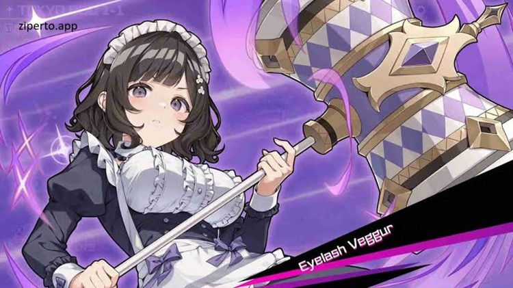 Tokyo Valkyries 2026 showing anime-style warriors preparing for a card battle in Tokyo.