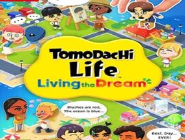 Tomodachi Life: Living the Dream 2026 showing an island with residents, relationships and creative activities.