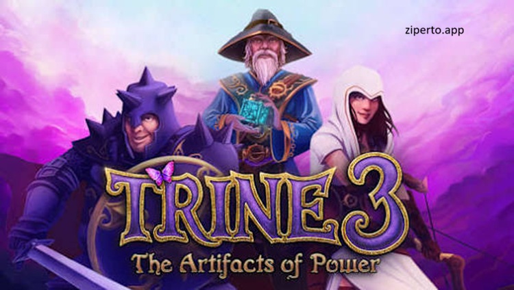 Trine 3: The Artifacts of Power 2026 featuring three heroes, puzzles and magical gameplay.