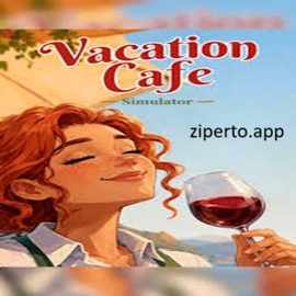 Vacation Cafe Simulator 2026 featuring a cozy Italian cafe, cooking and restaurant management.