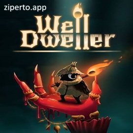 Well Dweller 2026 featuring a tiny bird with a matchstick exploring a dark fairy-tale kingdom.