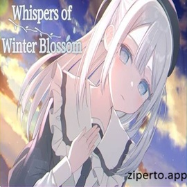 Whispers of Winter Blossom 2026 featuring a silver-haired girl, academy life and seasonal scenery.