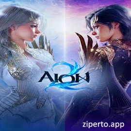 AION 2 2026 characters battling enemies in a vast fantasy world.
