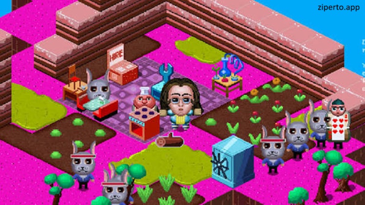 Alice In Dinerland 2026 characters inside a whimsical fantasy diner.