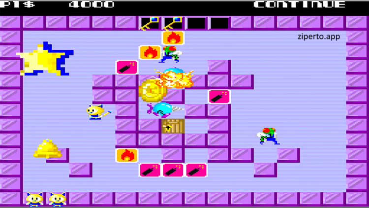 Arcade Archives: Kitten Kaboodle2026 guides a playful cat through enemy-filled arcade stages.