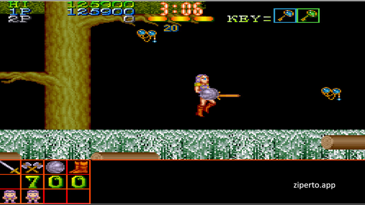 Arcade Archives Legend Of Makai 2026 fantasy warriors battling monsters in a classic arcade stage.