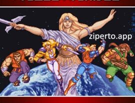 Arcade Archives Metamorphic Force 2026 heroes fighting monsters in a classic arcade beat 'em up.