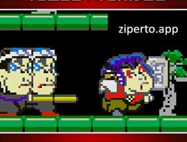Arcade Archives Mr. GOEMON 2026 character fighting enemies in a classic arcade setting.