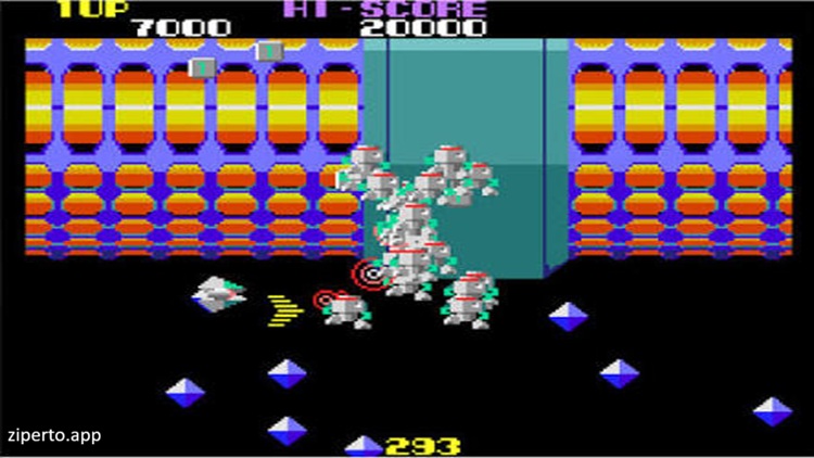 Arcade Archives NOVA2001 2026 spaceship battling enemy forces in a retro shooter
