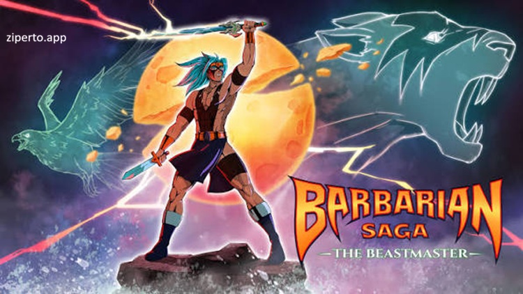 Barbarian Saga: The Beastmaster 2026 features warrior using beast powers and sword attacks in fantasy world.