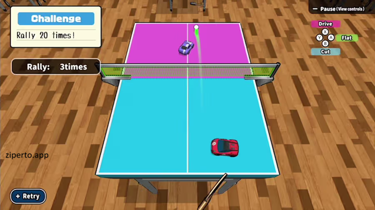 Desktop Table Tennis 2026 features paddle matches with tables, rackets and sports gameplay.